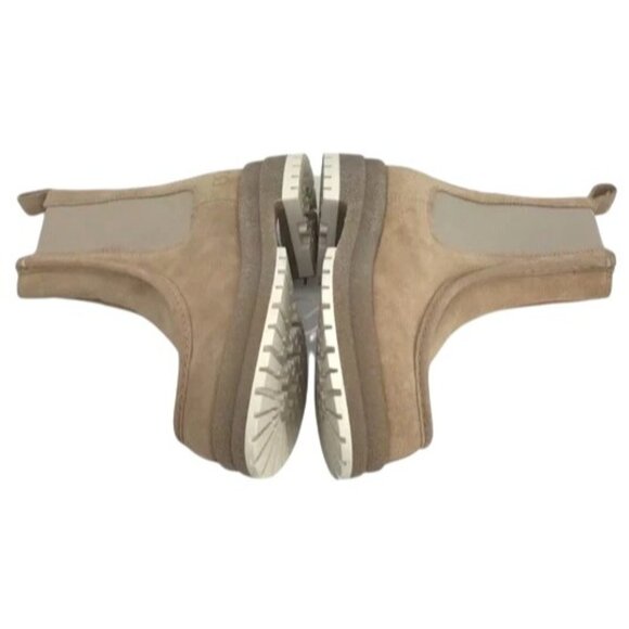 CALIA  By Carrie Underwood SAMIE Moc Toe Boots NWT Tan Winter Size 7 - Picture 6 of 7